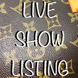 Live Show Listing 🎉